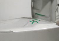 Бампер передний бу BMW 3 F30 Luxury рестайлинг OEM 51117386283