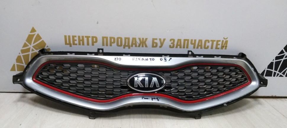 Решетка радиатора Kia Picanto 2 дорест 09-15 Oem 863511Y300 (скл-3)