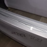 Бампер задний бу Skoda Octavia A7 OEM 5E0807421 (В) Бампер задний бу Skoda Octavia A7 OEM 5E0807421 (В)