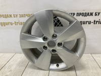 Диск колесный литой R16 Skoda Octavia A7 OEM 5E0601025BL