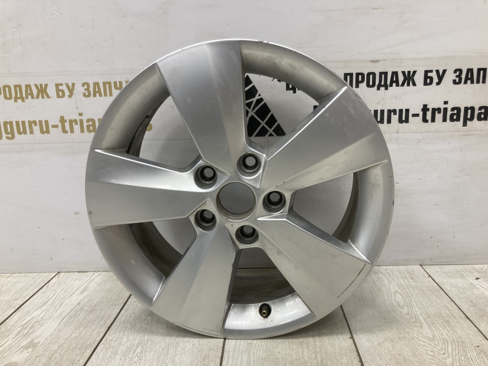 Диск колесный литой R16 Skoda Octavia A7 OEM 5E0601025BL Диск колесный литой R16 Skoda Octavia A7 OEM 5E0601025BL