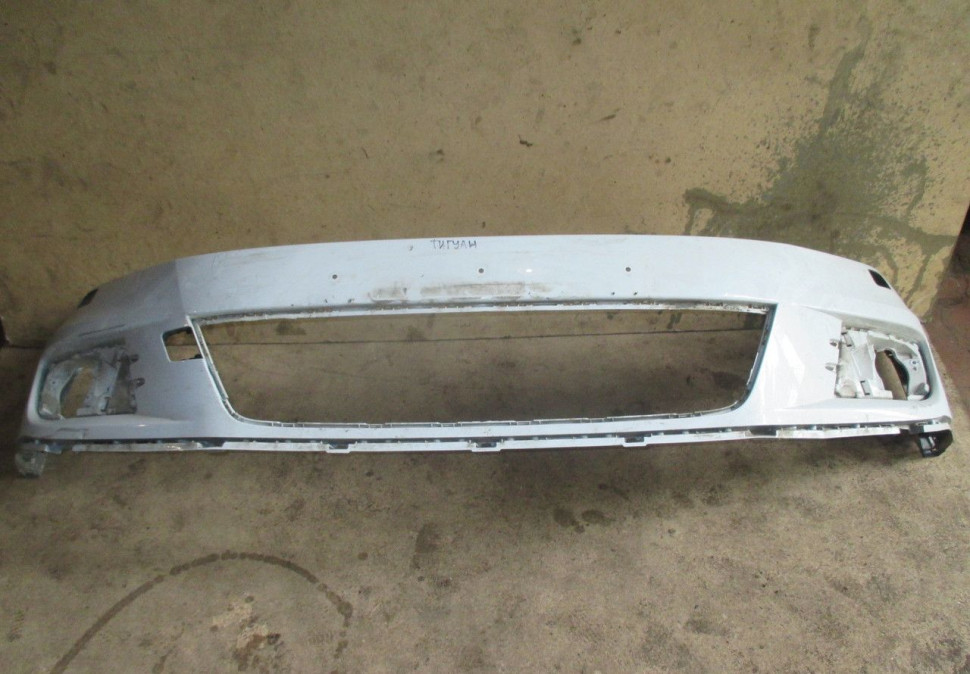 Бампер передний  Volkswagen Tiguan 1 рест (11-16) oem 5NU807221