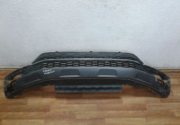 Юбка переднего бампера (+решетка) Volkswagen Tiguan 2 (трещины) oem 5na853677
