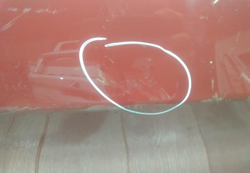 Бампер задний бу BMW X6M F86 OEM 51128066911