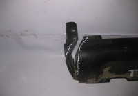 Накладка порога левая Renault Sandero Stepway oem 764190070 (трещина) (скл-3)