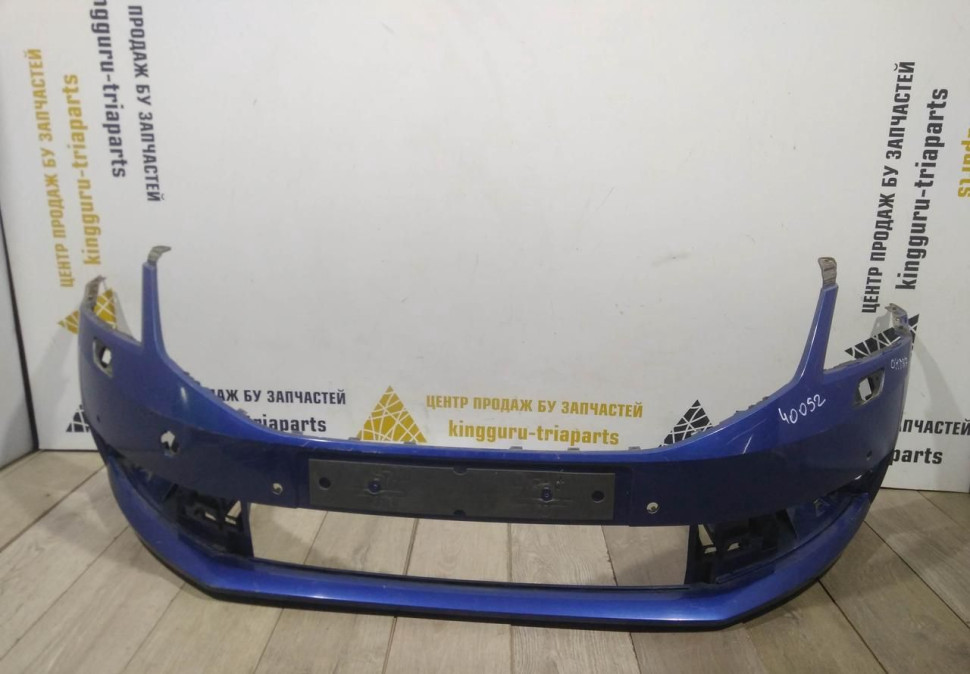 Бампер передний бу Skoda Octavia A7 рестайлинг OEM 5EU807221F
