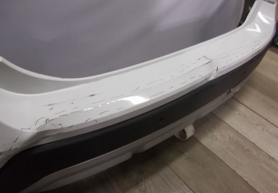 Бампер задний бу Skoda Yeti рестайлинг OEM 5L6807421B
