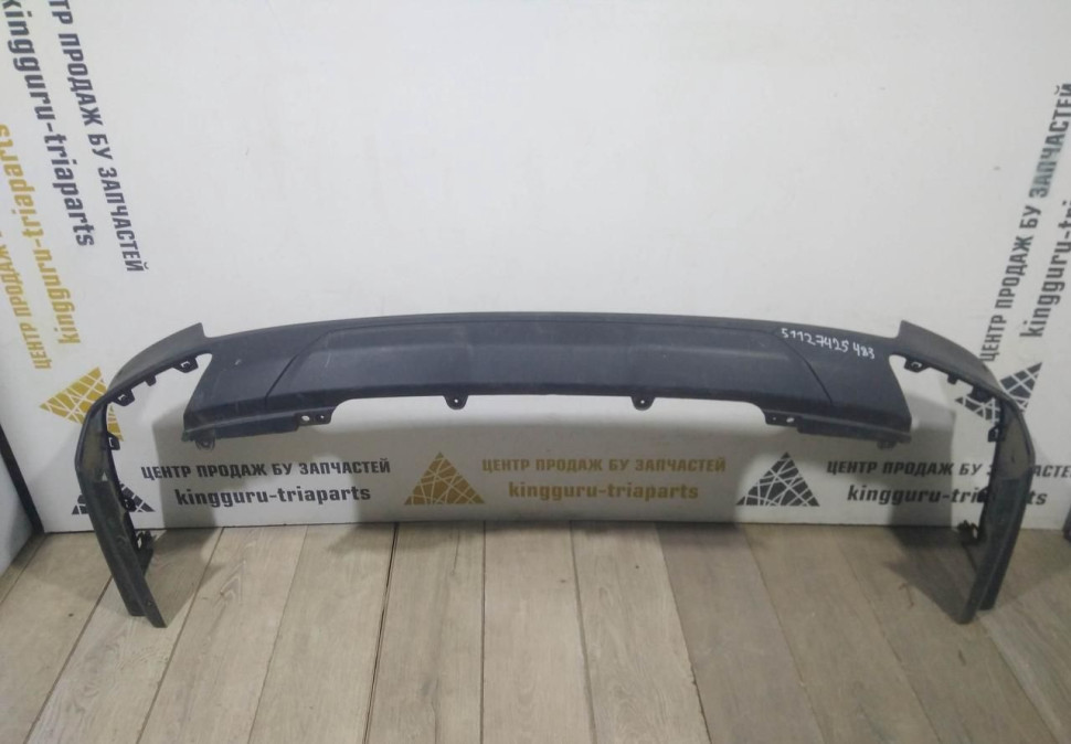 Спойлер заднего бампера бу BMW X6 G06 OEM 51129879682