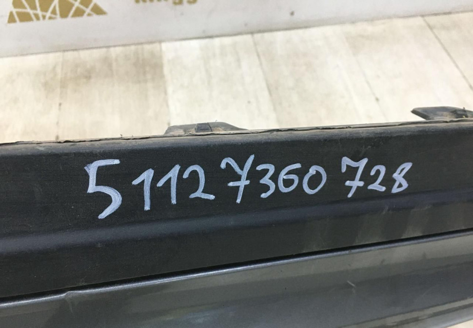 Спойлер заднего бампера BMW X6 F16 OEM 51127360728 Спойлер заднего бампера BMW X6 F16 OEM 51127360728