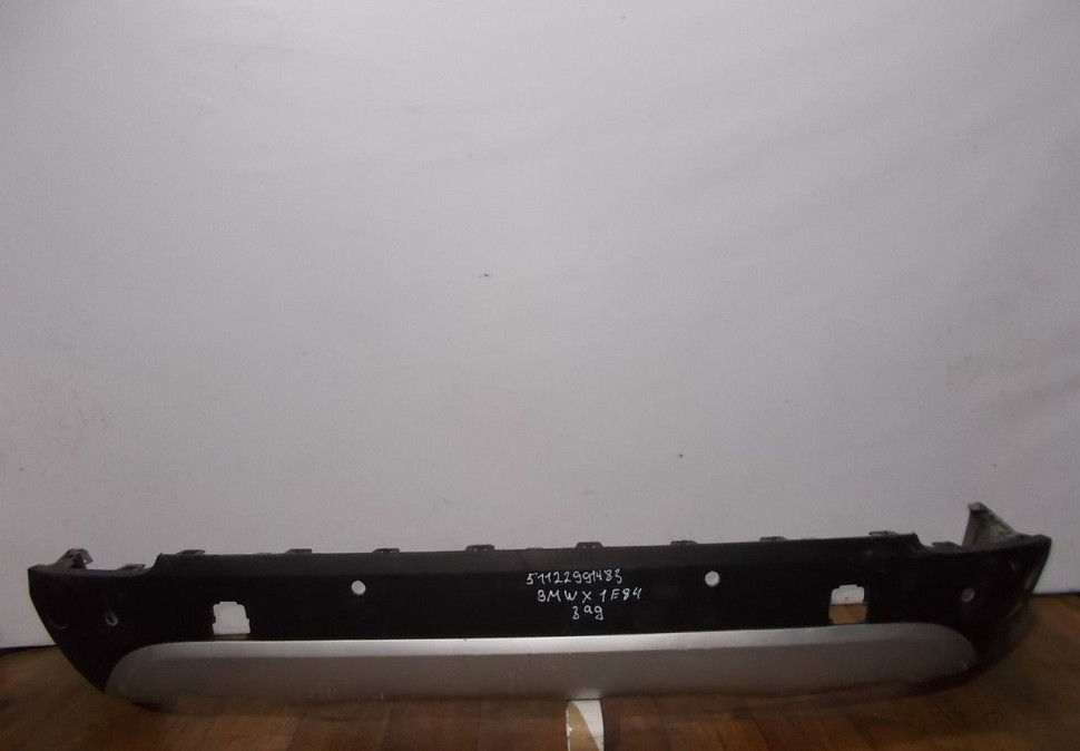 Спойлер заднего бампера бу BMW X1 E84 до рестайлинг OEM 51122991483