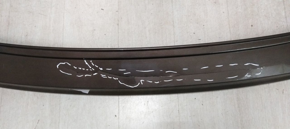 Бампер задний Volkswagen Tiguan 2 17-20 oem 5NR807421
