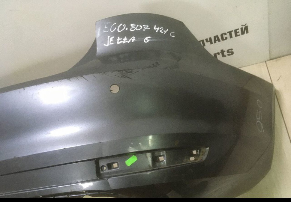 Бампер задний Volkswagen Jetta 6 рест oem 5CU807421C Бампер задний Volkswagen Jetta 6 рест oem 5CU807421C