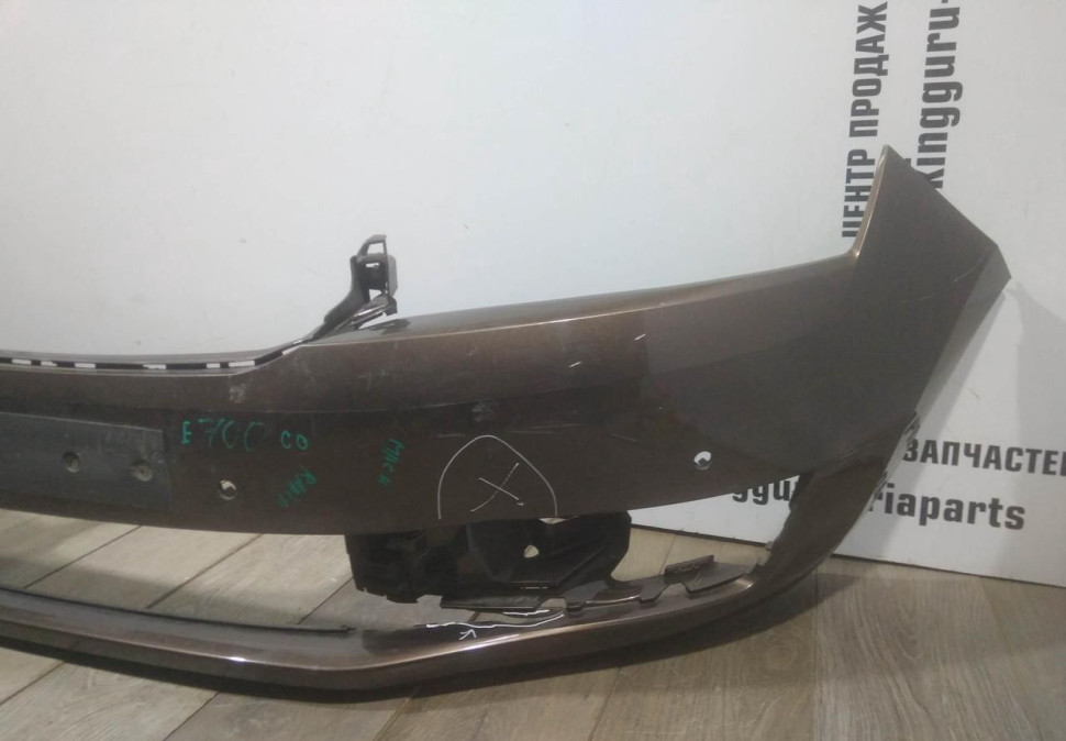 Бампер передний бу Skoda Rapid OEM 60U807221F (В)