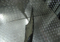 Бампер задний Hyundai Solaris 1 дорест oem  866114L000 (небольшая вмятина) (скл-3)