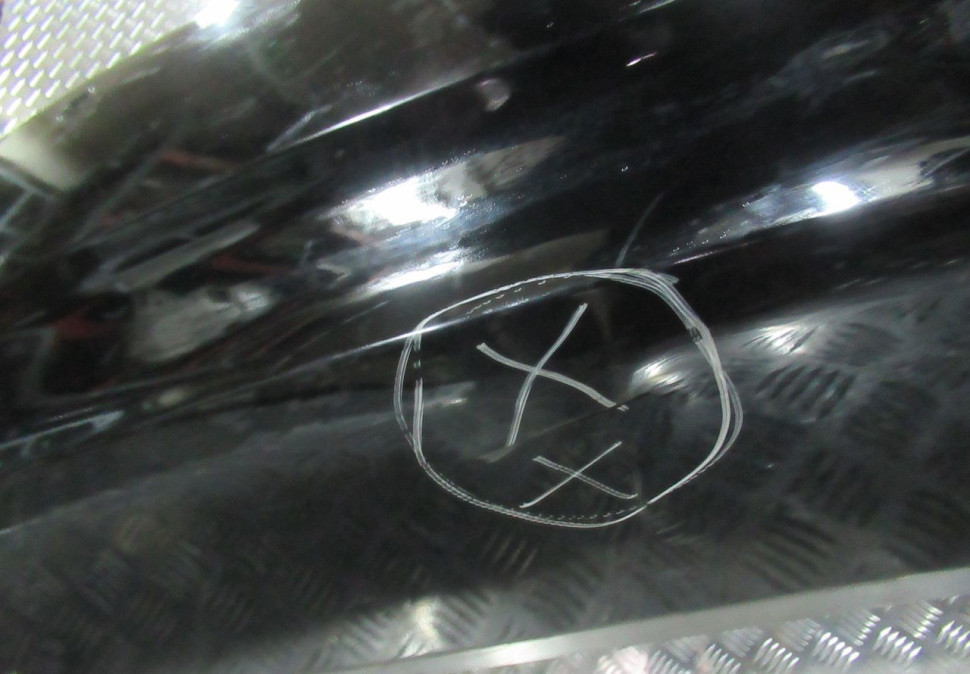 Бампер задний Hyundai Solaris 1 дорест oem 866114L000 (небольшая вмятина) (скл-3) Бампер задний Hyundai Solaris 1 дорест oem 866114L000 (небольшая вмятина) (скл-3)