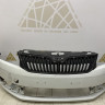 Бампер передний Skoda Rapid OEM 60U807221F
