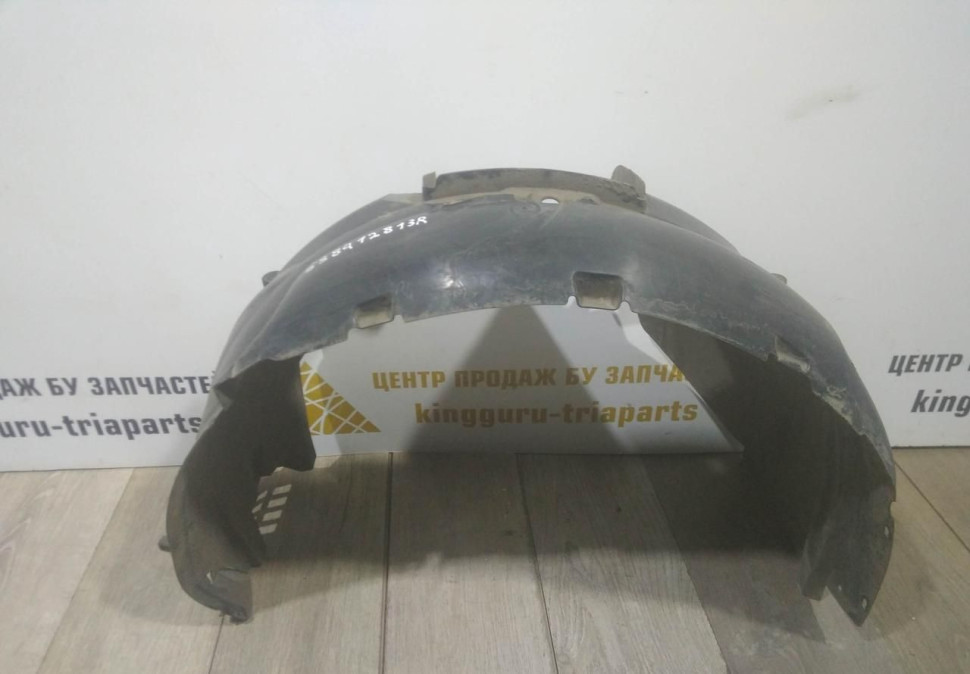 Подкрылок передний левый бу Renault Logan 2 рестайлинг OEM 638412813R