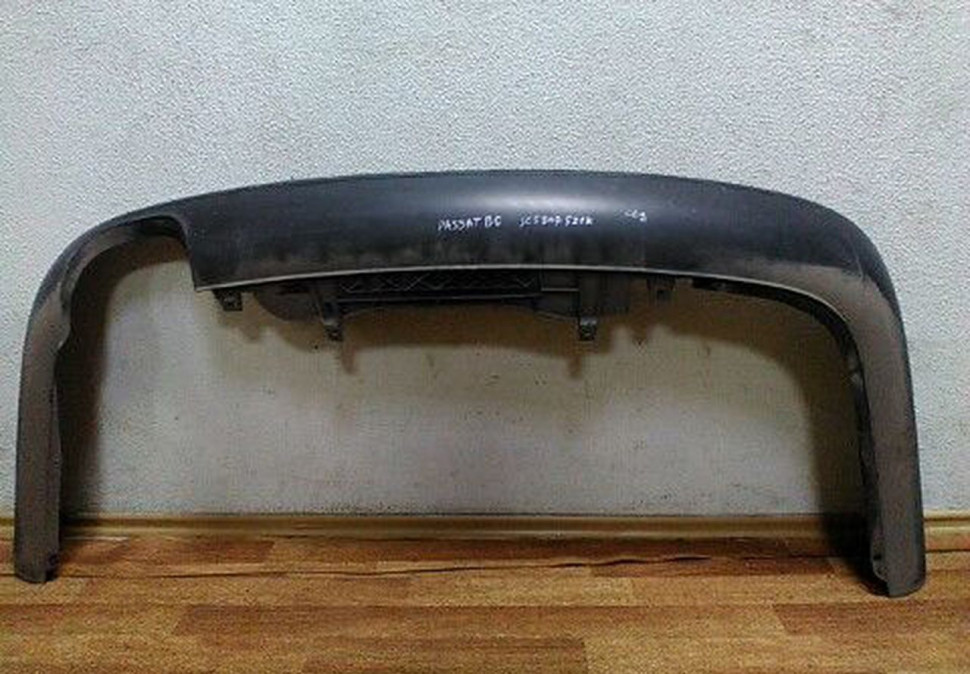 Юбка заднего бампера Volkswagen Passat B6 Oem 3C5807521K
