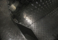 Бампер передний Hyundai Solaris 1 (14-17) oem 865114L500 (трещина,небольшая вмятина)