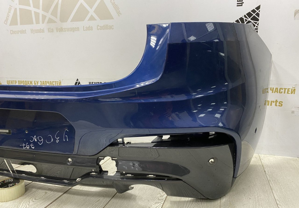 Бампер задний BMW X4 G02 M-Pack OEM 51128089986 51128078839
