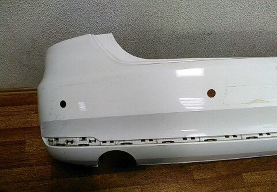 Бампер задний Volkswagen Polo седан рестайл oem 6ru807421d