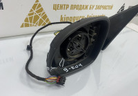 Зеркало левое Volkswagen Tiguan 1 2007 9k OEM 5N1857501AH