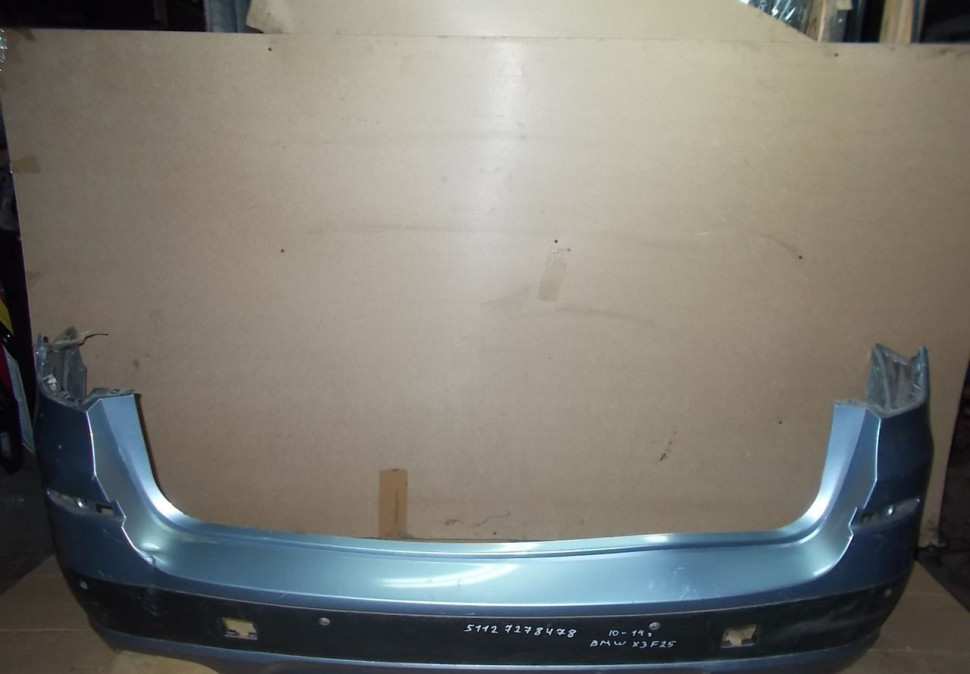 Бампер задний бу BMW X3 F25 до рестайлинг OEM 51127278478