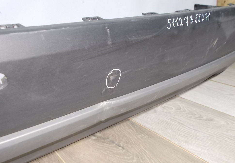 Спойлер заднего бампера бу BMW X1 F48 OEM 51127355271 Спойлер заднего бампера бу BMW X1 F48 OEM 51127355271