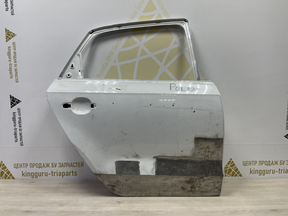 Дверь задняя правая Volkswagen Polo 5 2009 OEM 6RU833056D