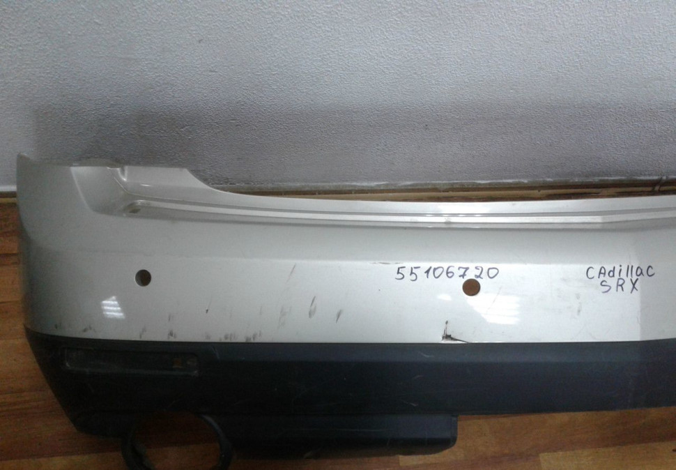 Бампер задний с юбкой Cadillac SRX oem 55106720 (скл-3)