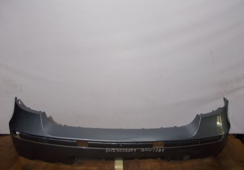 Бампер задний бу BMW 1 E87 до рестайлинг OEM 51127058705 Бампер задний бу BMW 1 E87 до рестайлинг OEM 51127058705