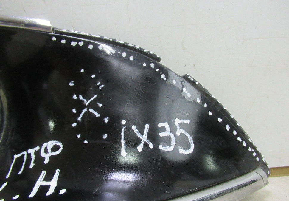 Накладка птф левая Hyundai ix35 (10-15) oem 865852Y000 (слом.часть хрома)