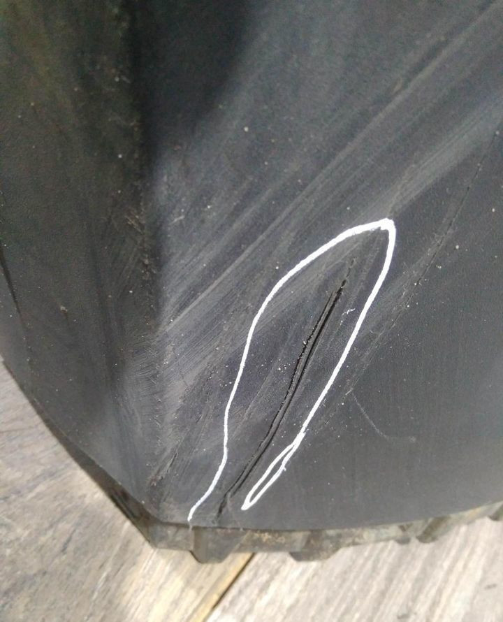 Бампер задний бу Skoda Kodiaq OEM 565807421