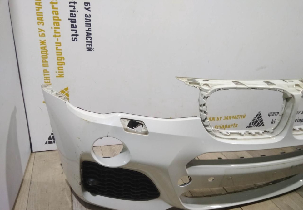Бампер передний бу BMW X3 F25 M-Pack рестайлинг OEM 51118056874