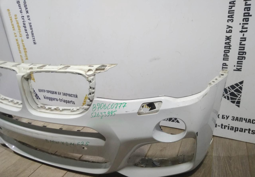 Бампер передний бу BMW X3 F25 M-Pack рестайлинг OEM 51118056874