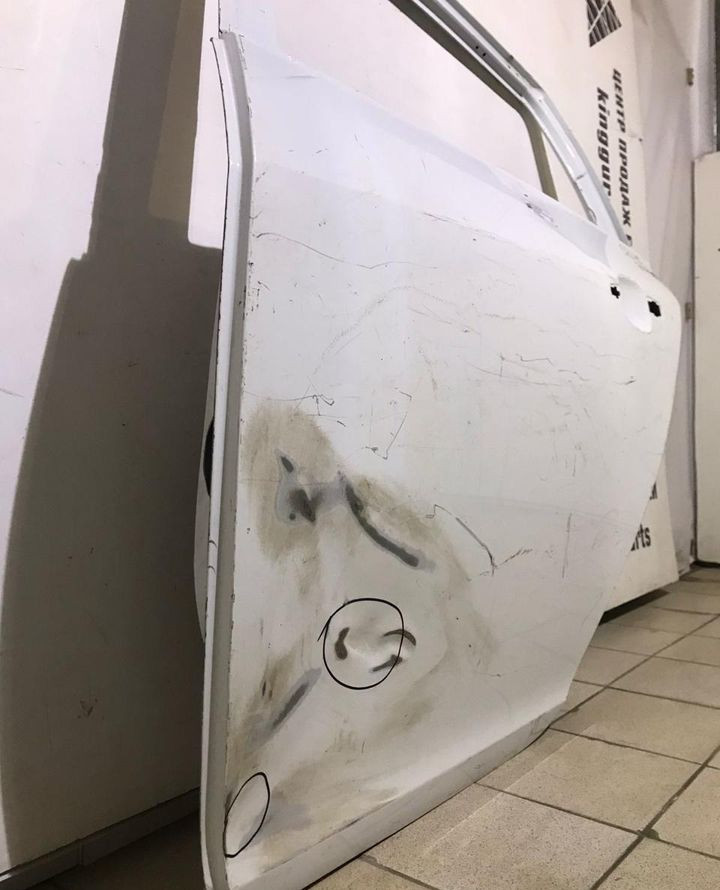 Дверь задняя левая Chevrolet Cruze универсал  oem 95351988 (Скл-3)