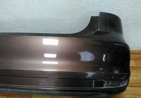 Бампер задний Volkswagen Jetta 6 с спойлером oem 5cu807421c (после ремонта)