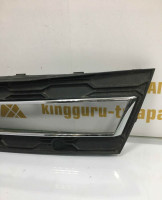 Решетка переднего бампера правая Skoda Octavia A8 2021 OEM 5E3807682C