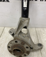 Кулак поворотный передний левый + амортизатор Skoda Octavia A7 OEM 5Q0413031JF 5Q0407257A