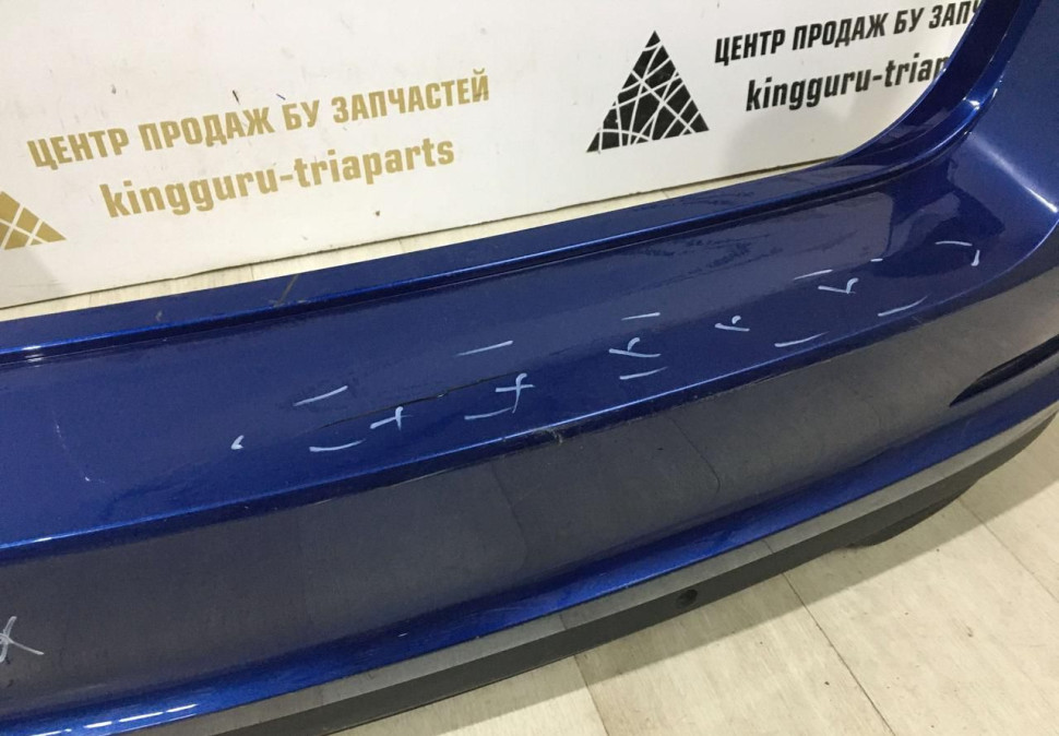 Бампер задний Skoda Rapid 2 OEM 60U807421D