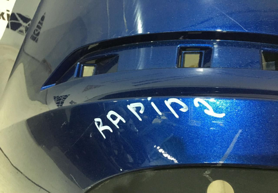 Бампер задний Skoda Rapid 2 OEM 60U807421D