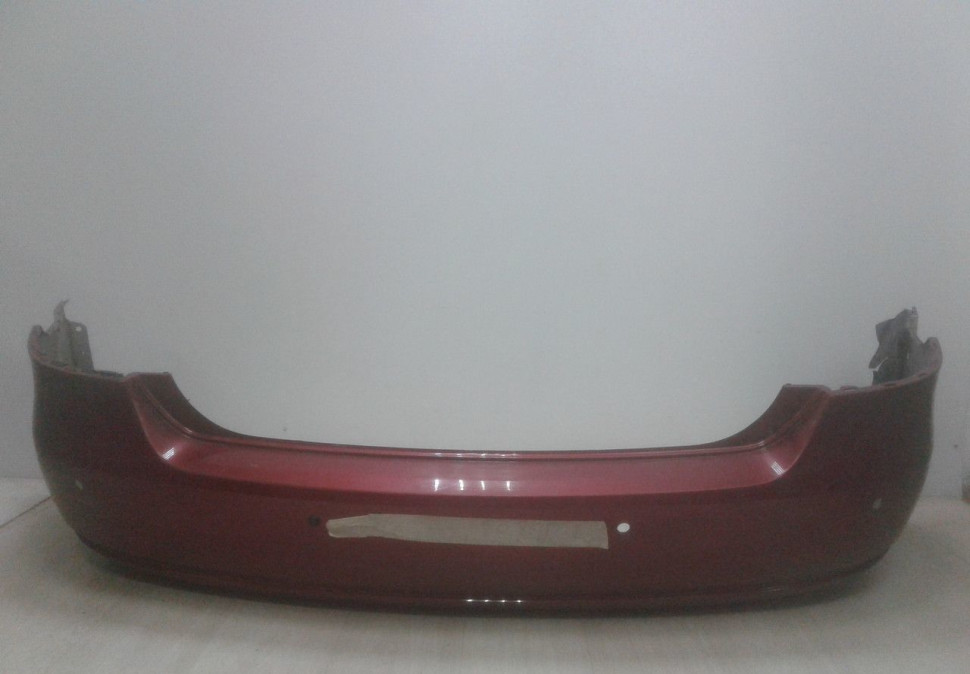 Бампер задний Volkswagen Polo sedan до рест oem 6RU807421D (трещины) (Слом.1креп.)