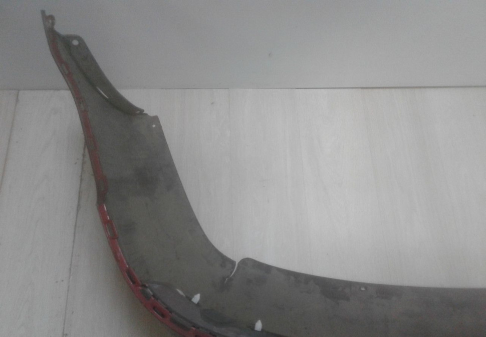 Бампер задний Volkswagen Polo sedan до рест oem 6RU807421D (трещины) (Слом.1креп.)