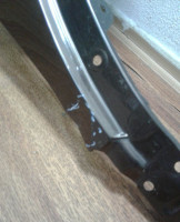 Крыло переднее правое Volkswagen Tiguan 2 5na821106 вмятина