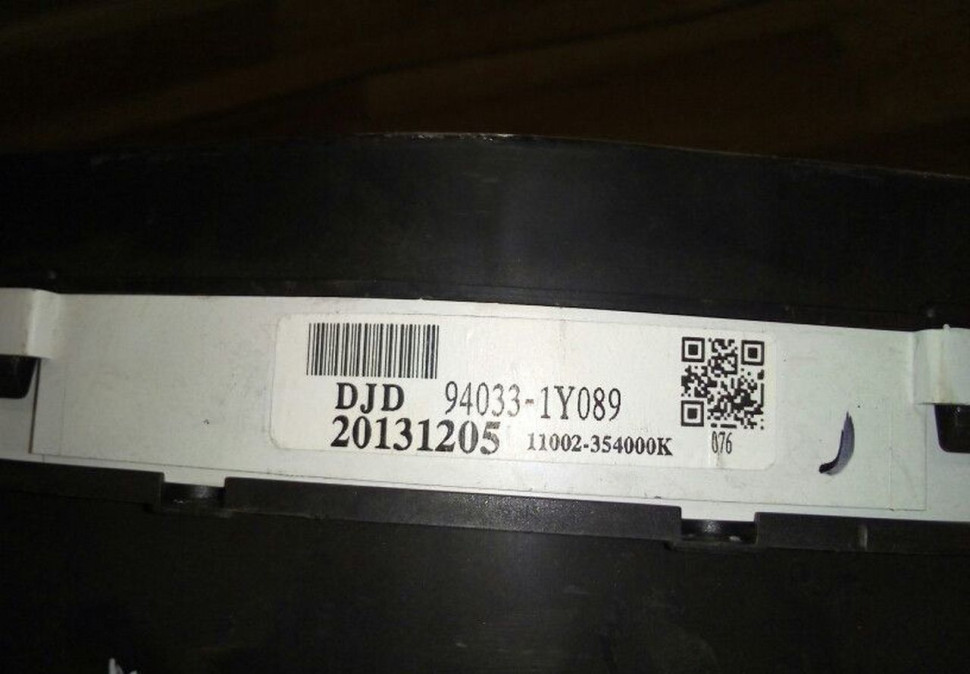 Комбинация приборов Kia Picanto 12- Oem 940331Y089 Комбинация приборов Kia Picanto 12- Oem 940331Y089