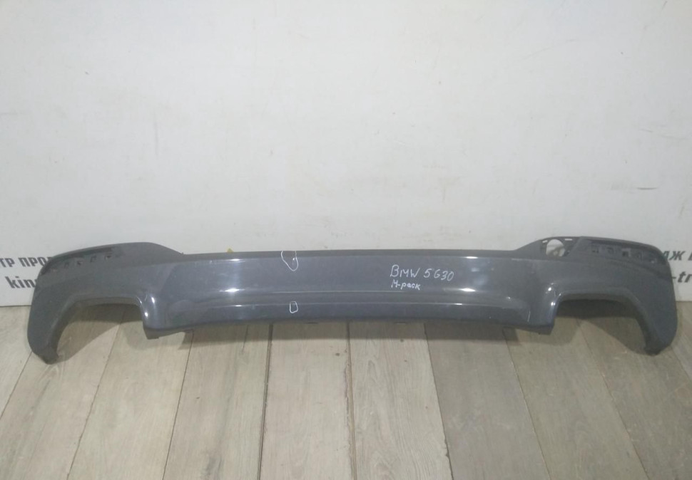 Накладка спойлер заднего бампера бу BMW 5 G30 OEM 51128067763