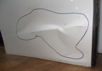 Дверь задняя правая бу BMW X5 F15 OEM 41517386740