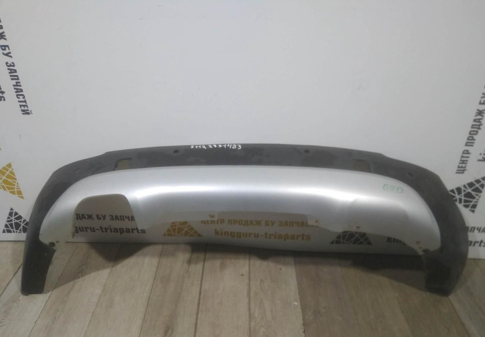 Спойлер заднего бампера бу BMW X1 E84 до рестайлинг OEM 51122991483