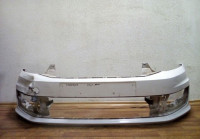 Бампер передний Volkswagen Polo рест Oem 6RU807221 (вмятина)