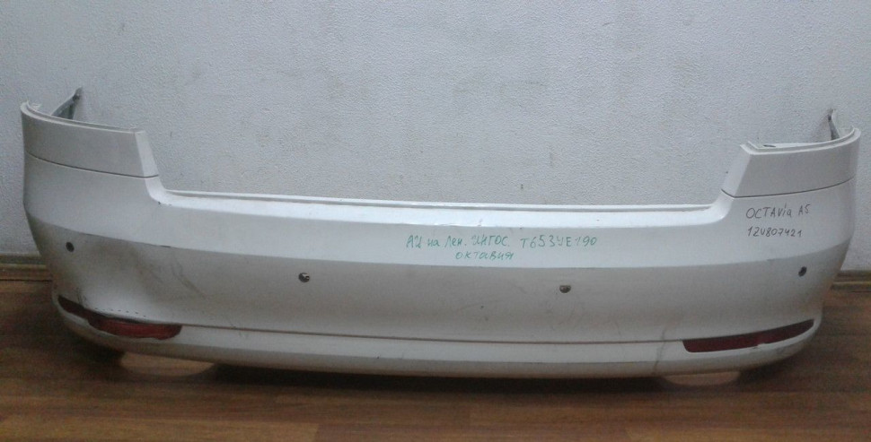 Бампер задний бу Skoda Octavia A5 OEM 1ZU807421 (В)